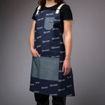 Limited Edition - Element Apron + Cross - Back Union Stitch and Design - Element Knife Company