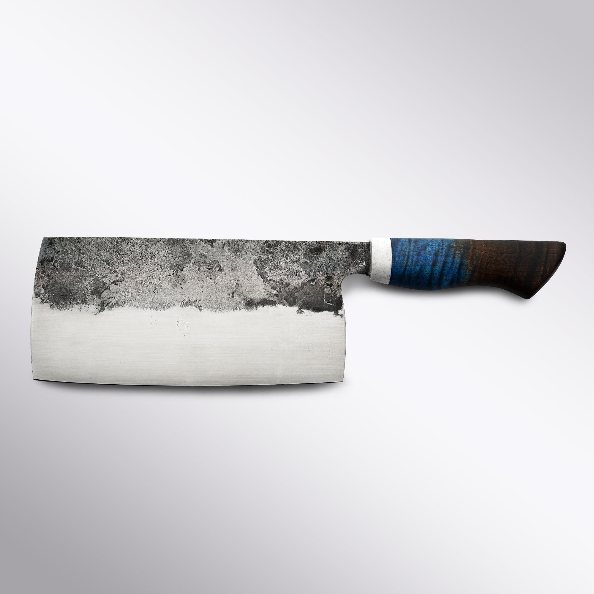 Meola 1084 Carbon 7.75 Inch Chinese Chef Knife Metalwork By Meola - Element Knife Company