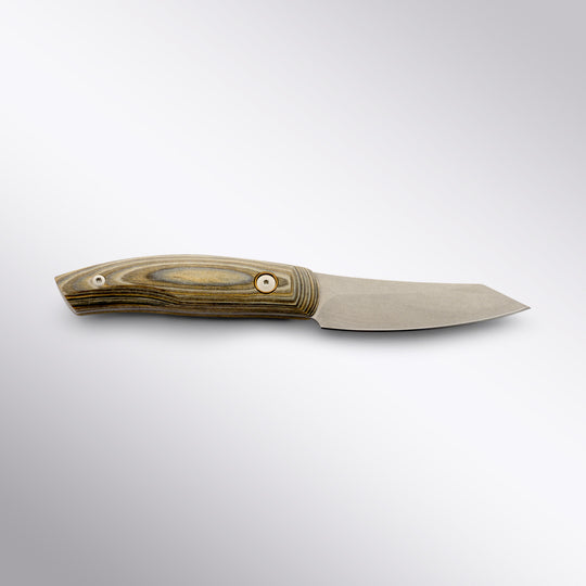 Messermeister Carbon 3.5 Inch Paring Knife Back View