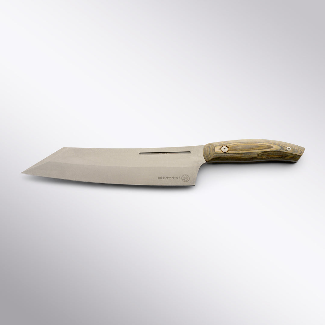 Messermeister Carbon 8 Inch Chefs Knife Front View