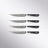 Messermeister VG - 10 Stainless Steel Avanta 4 Piece Damascus Steak Knife Set Messermeister - Element Knife Company