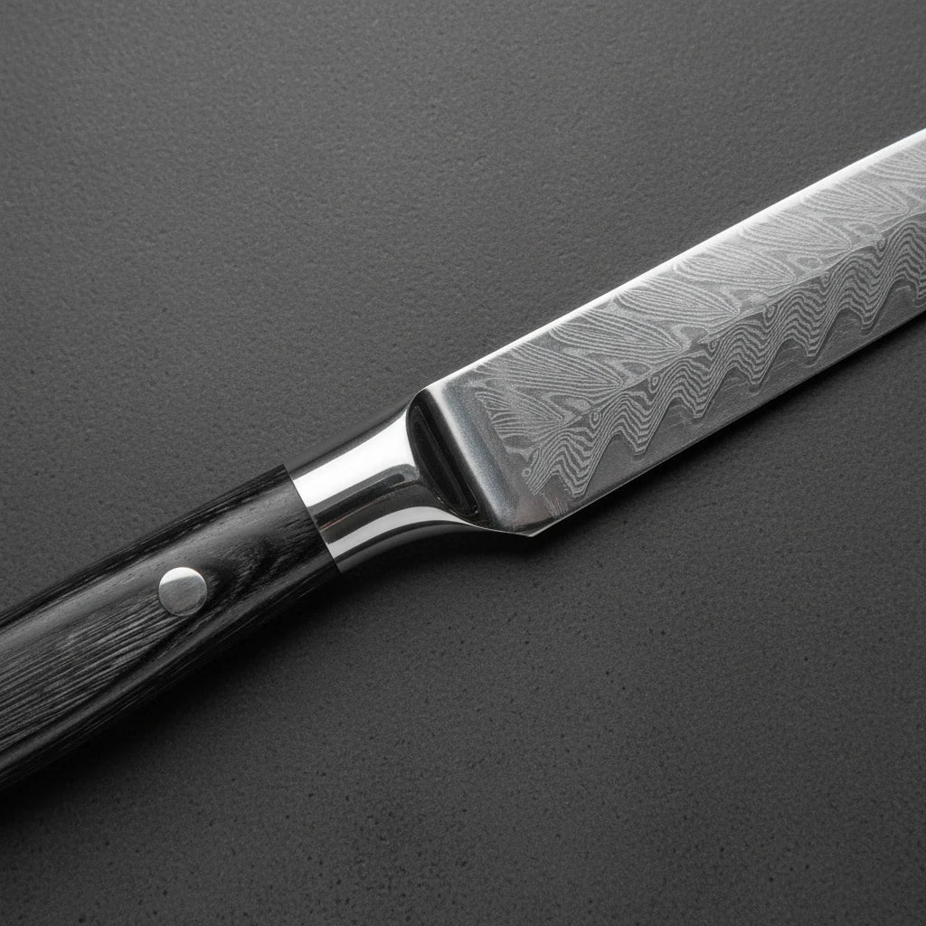 Messermeister VG - 10 Stainless Steel Avanta 4 Piece Damascus Steak Knife Set Messermeister - Element Knife Company