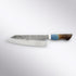 Metalwork By Meola 1084-Carbon 220mm K-Tip Chefs Knife Back