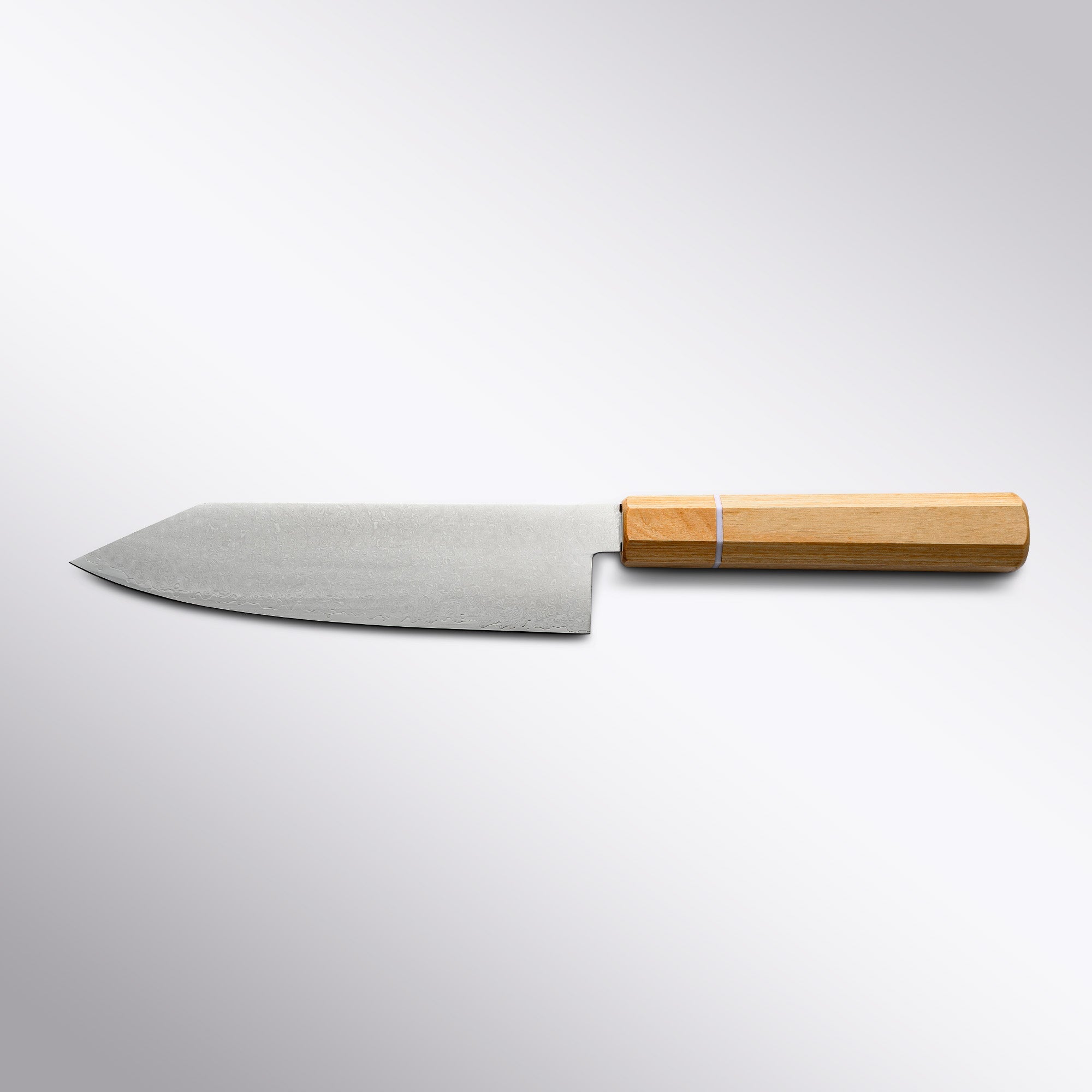 Mokuzai VG - 10 Damascus 180mm Bunka Sekiryu - Element Knife Company