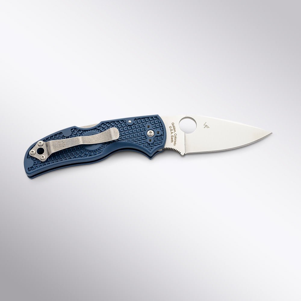 Native 5 Lightweight Blue Spyderco - Element Knife Company