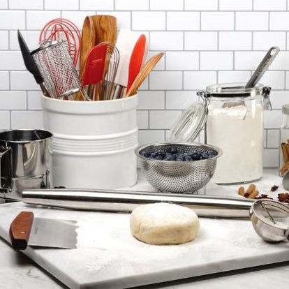 RSVP International Bench Scraper – Stainless Steel Dough & Prep Tool RSVP International - Element Knife Company
