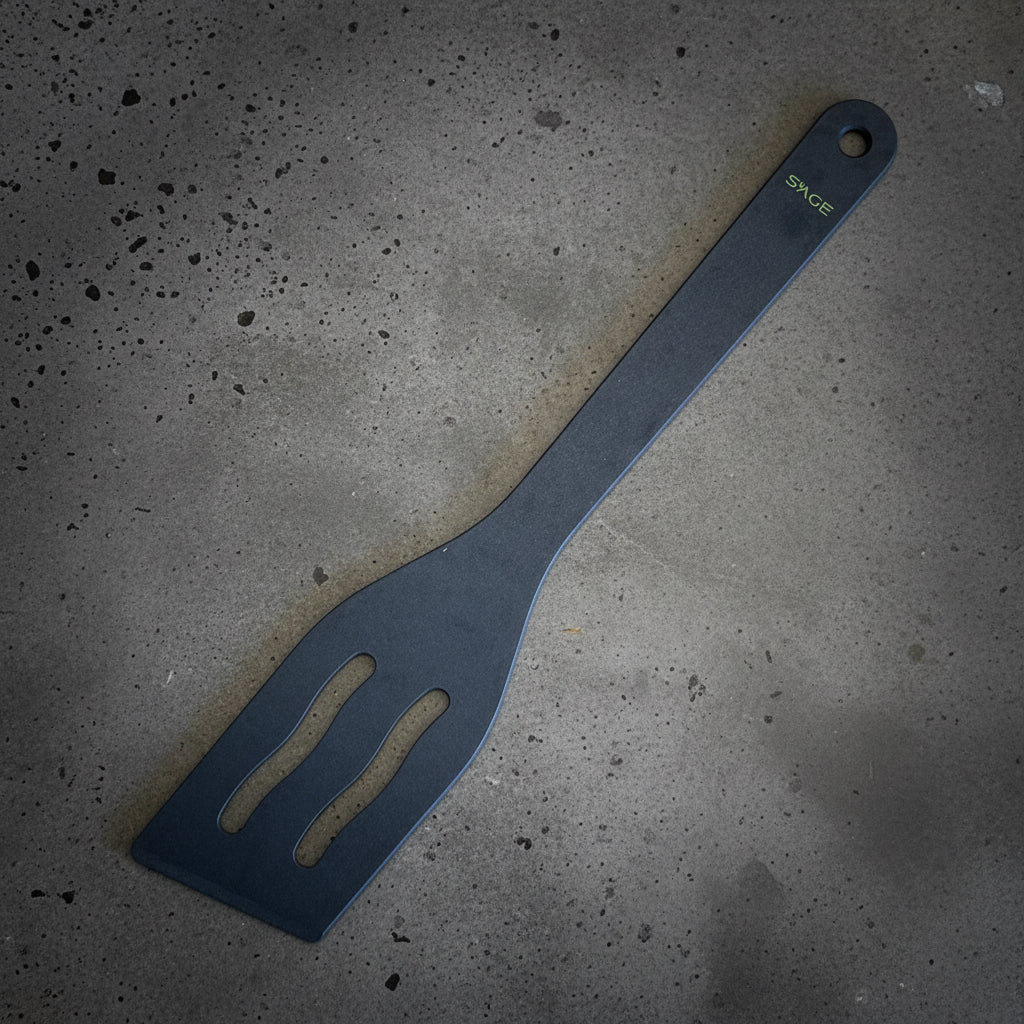 Sage Wood Fiber Laminate Turner Tool Slate Gray Sage - Element Knife Company
