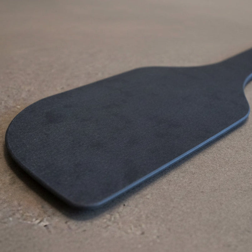 Sage Wood Fiber Sauté Tool Slate Grey detail n2- Element Knife Company