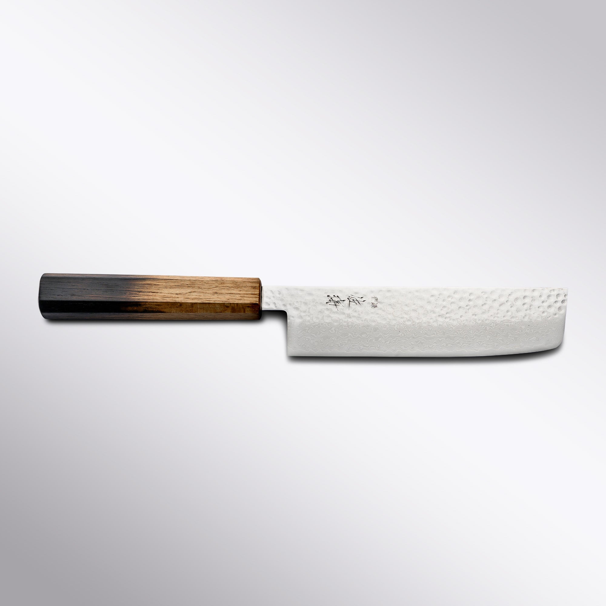 Shikkoku 67 Layer Damascus 160mm Nakiri Touroku Sakai - Element Knife Company