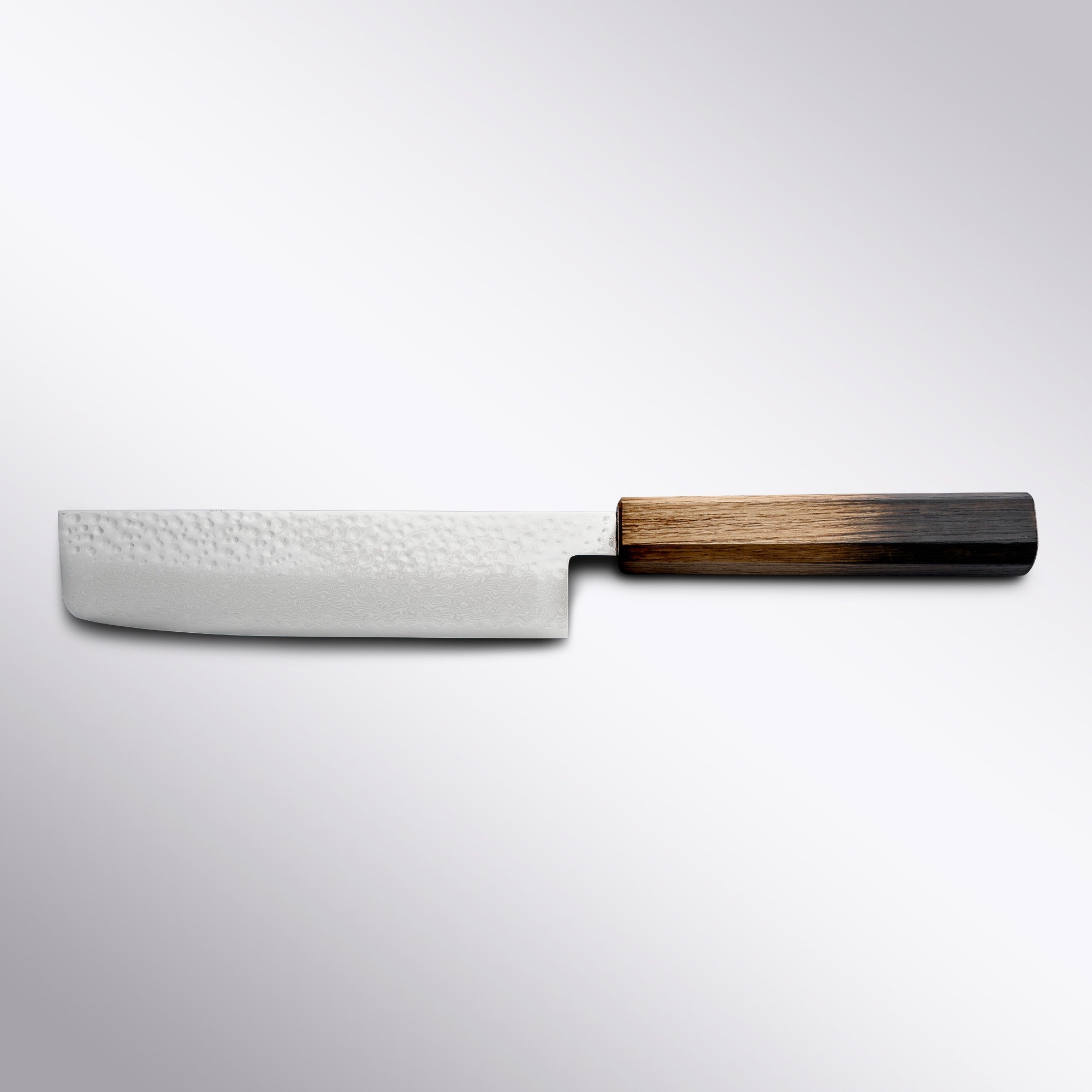 Shikkoku 67 Layer Damascus 160mm Nakiri Touroku Sakai - Element Knife Company