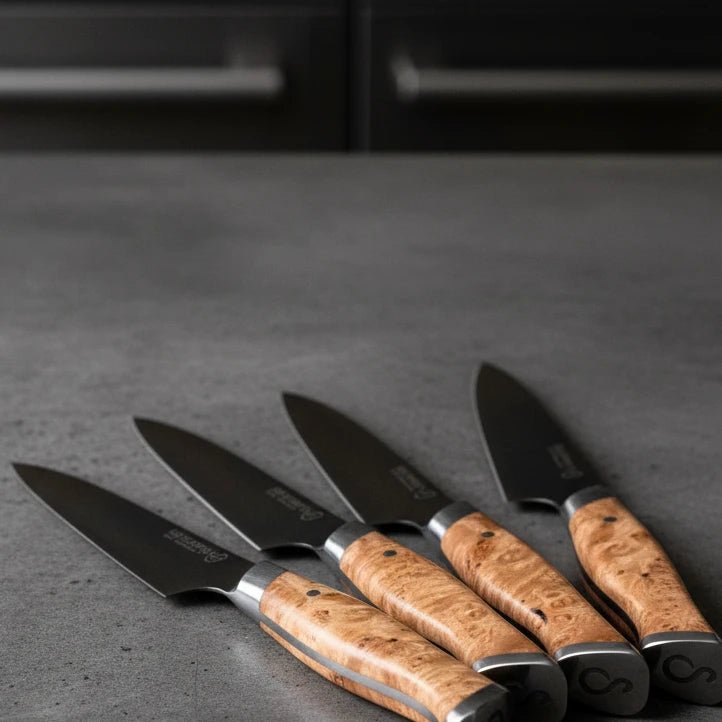 Steelport Knife Co. 52100 4 Piece Steak Knife Set Steelport Knife Co. - Element Knife Company