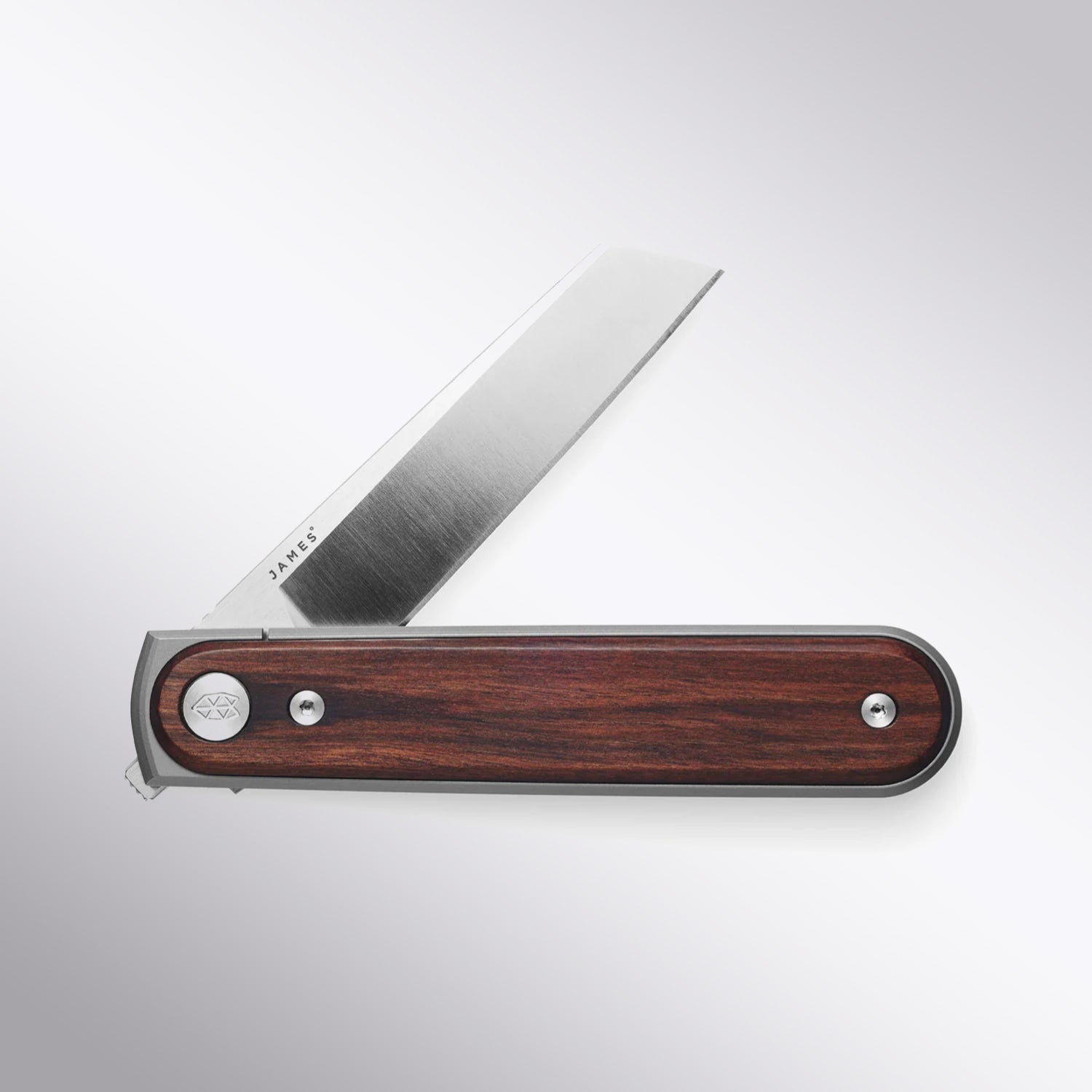 The Duval Rosewood + Stainless The James Brand - Element Knife Company