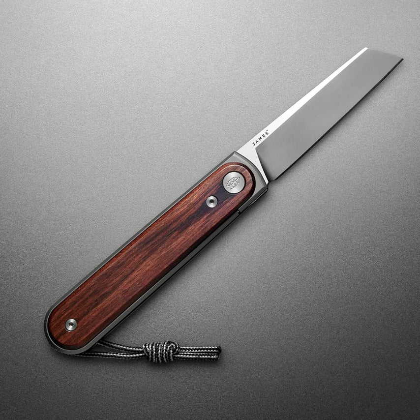 The Duval Rosewood + Stainless The James Brand - Element Knife Company