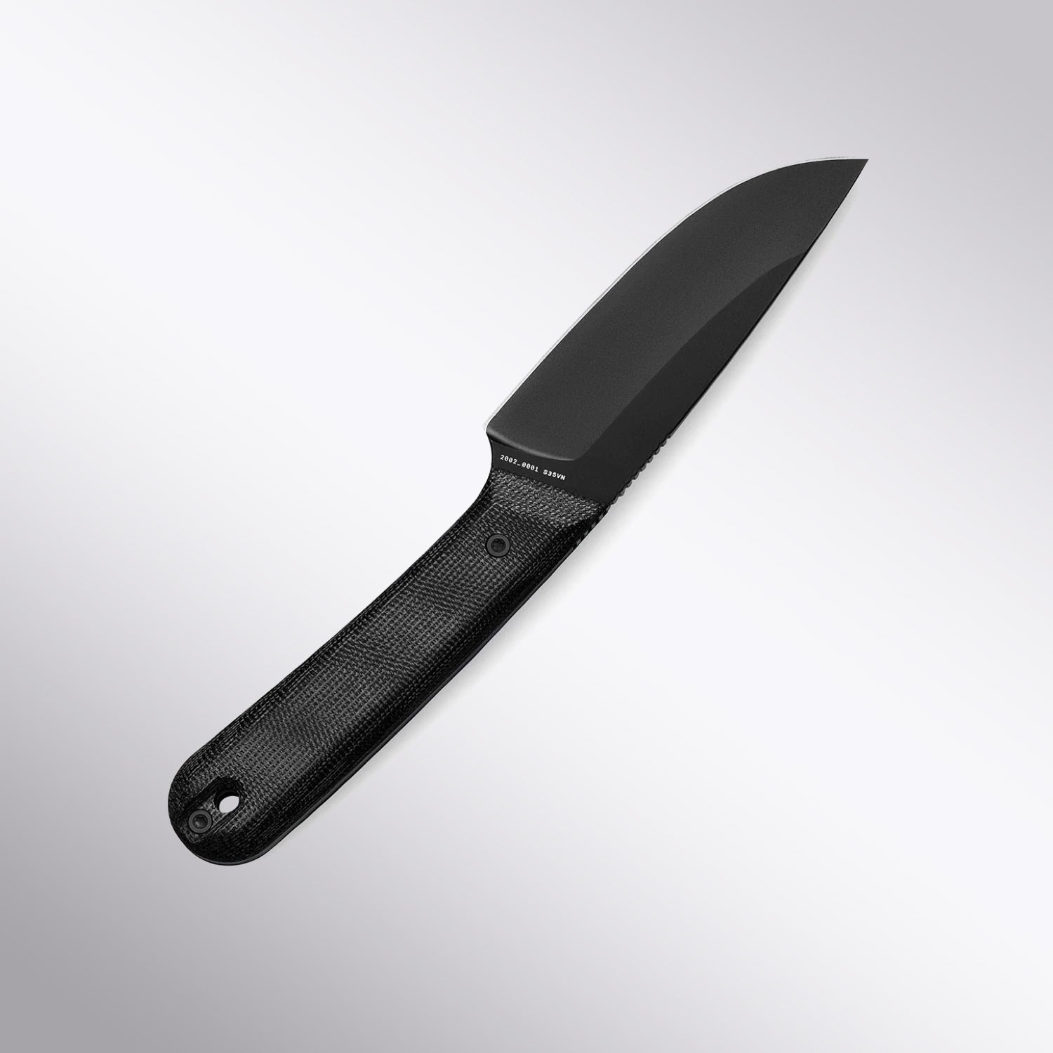 The Hell Gap - Black Micarta + Black Blade The James Brand - Element Knife Company