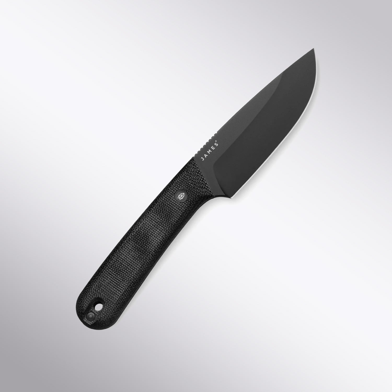 The Hell Gap - Black Micarta + Black Blade The James Brand - Element Knife Company