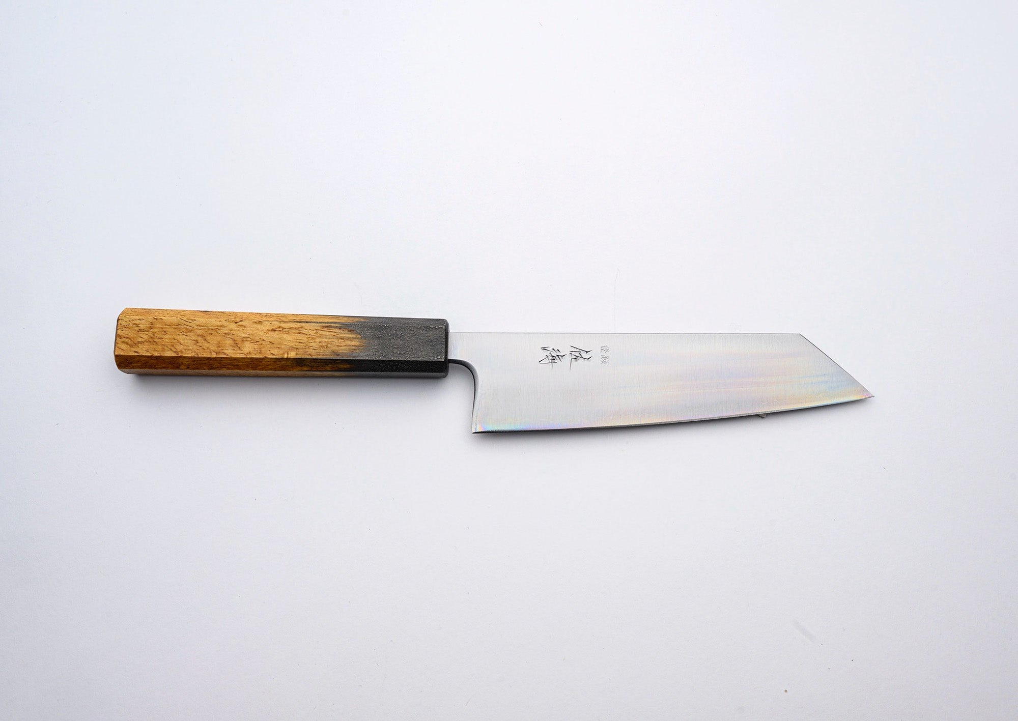 Touroku Sakai Blue Super Stainless Clad Bunka 170mm Touroku Sakai - Element Knife Company