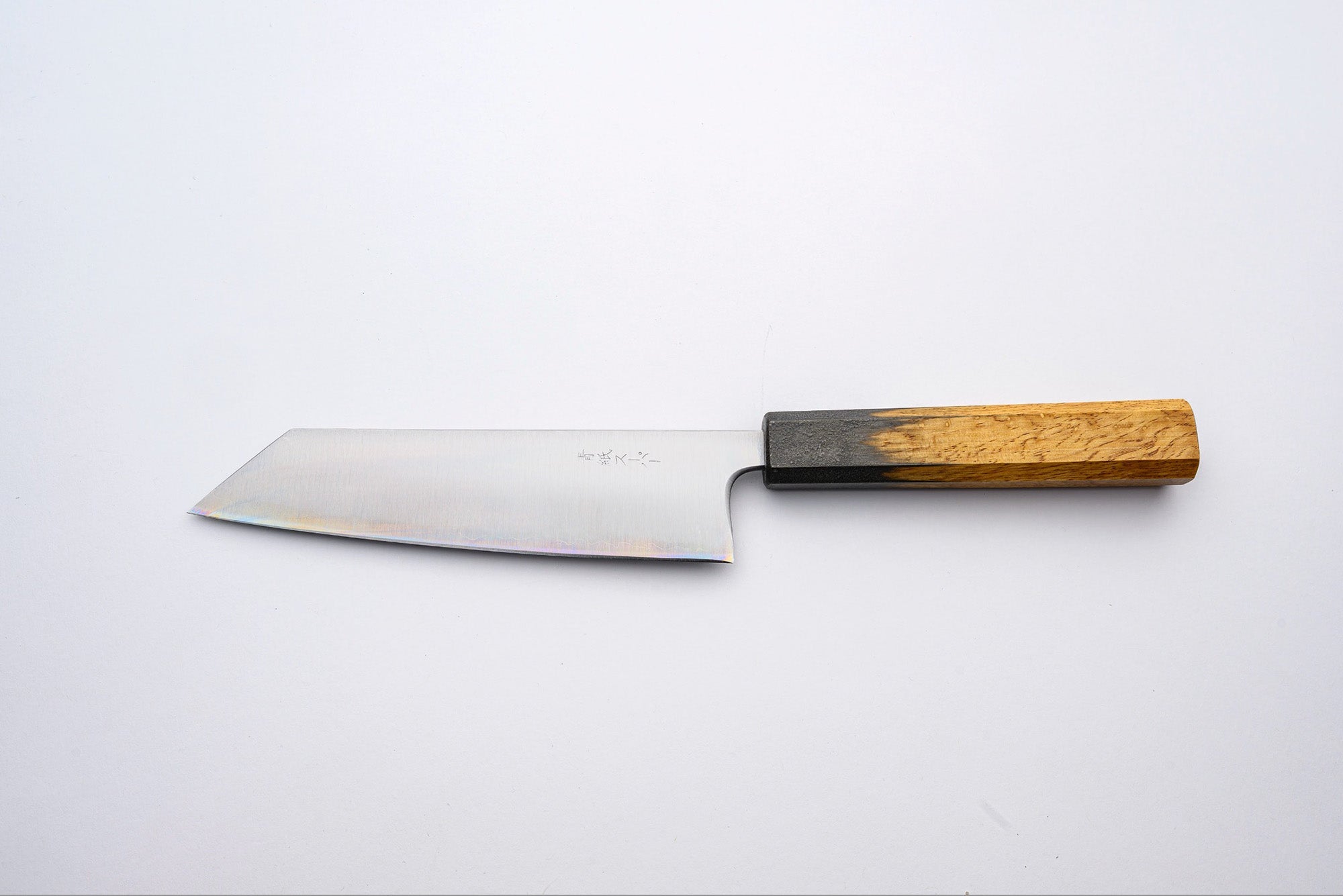 Touroku Sakai Blue Super Stainless Clad Bunka 170mm Touroku Sakai - Element Knife Company
