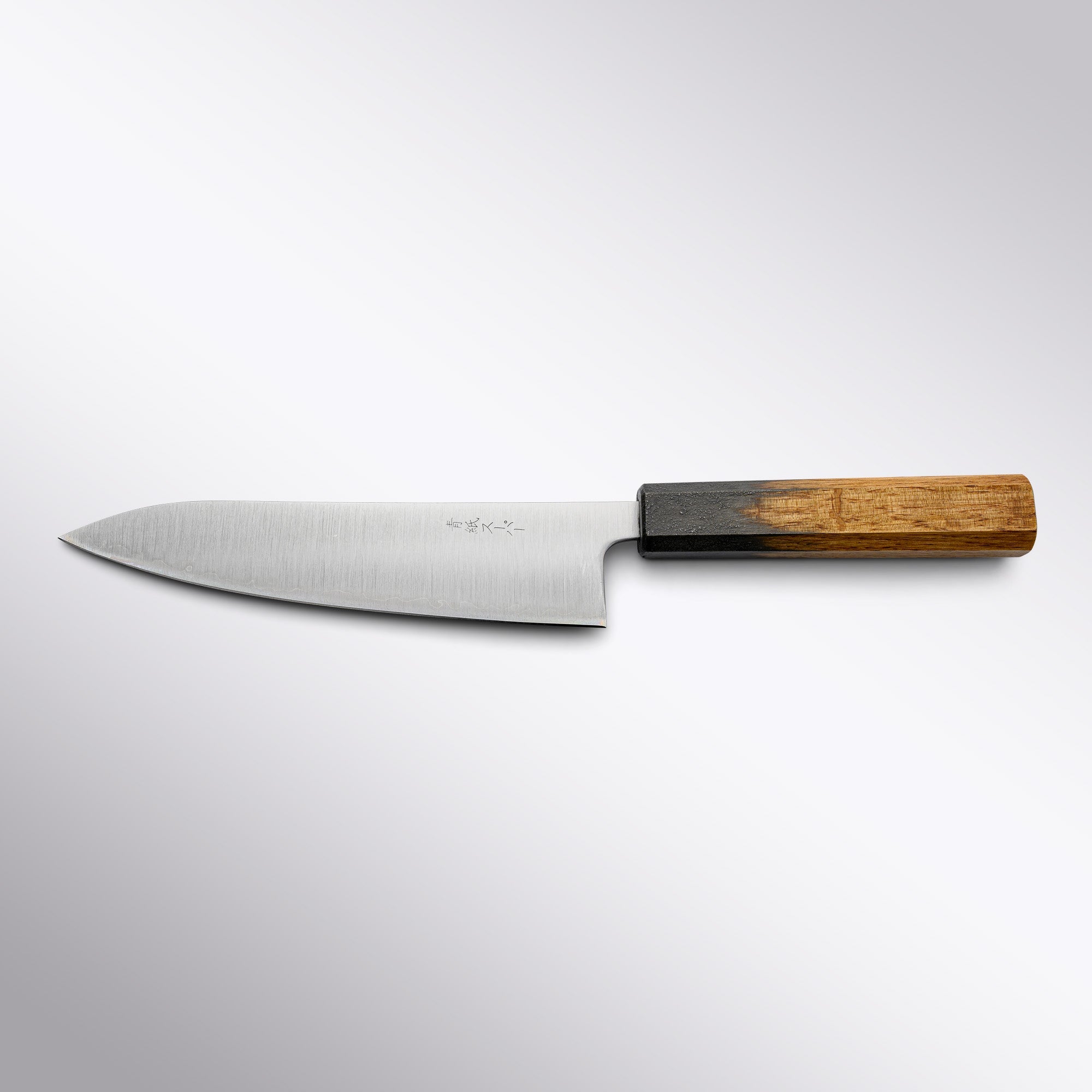 Touroku Sakai Blue Super Stainless Clad Gyuto Touroku Sakai - Element Knife Company