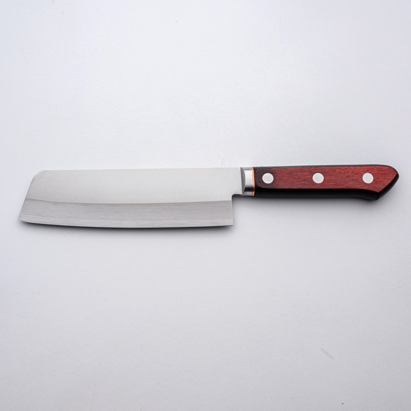 Touroku Sakai Blue Super Stainless Clad S - Grind Nakiri 160mm Touroku Sakai - Element Knife Company