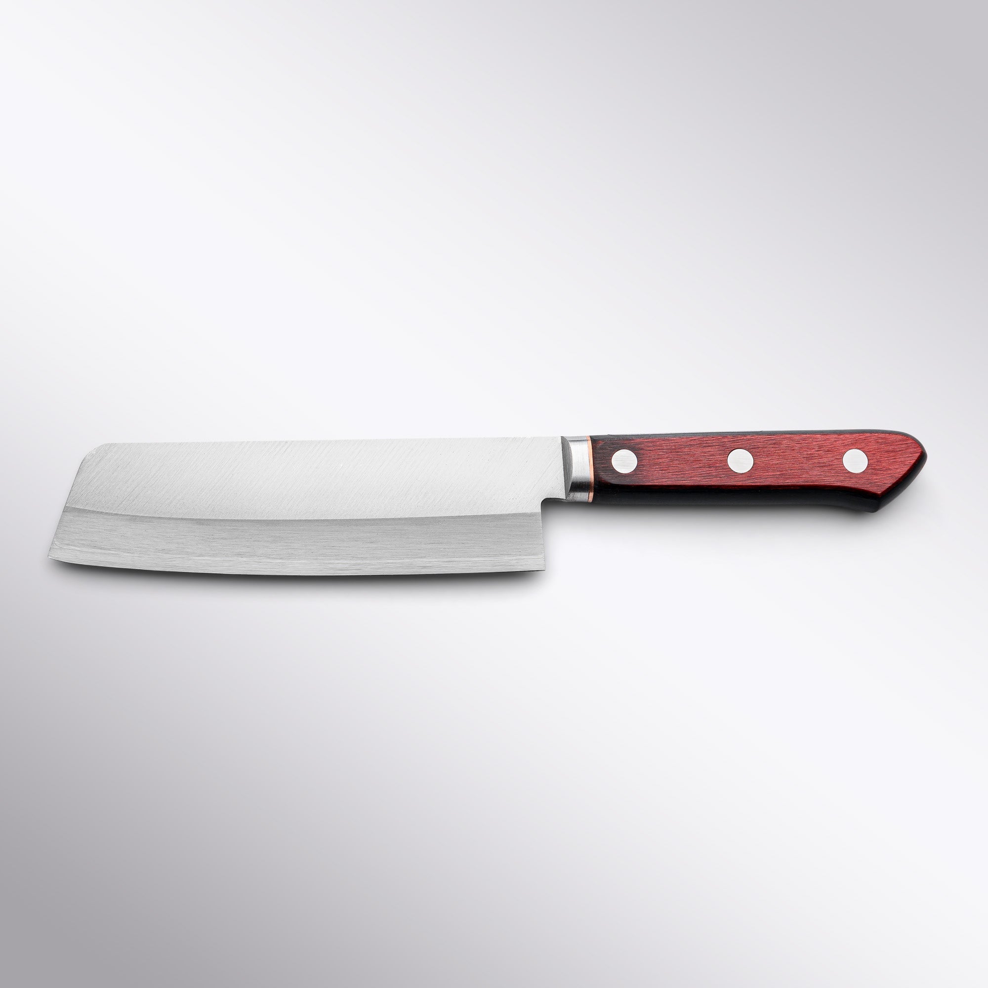Touroku Sakai Blue Super Stainless Clad S-Grind Nakiri 160mm Touroku Sakai - Element Knife Company