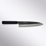 Touroku Sakai White 2 Carbon - Steel Shikkoku Noir Gyuto Touroku Sakai - Element Knife Company