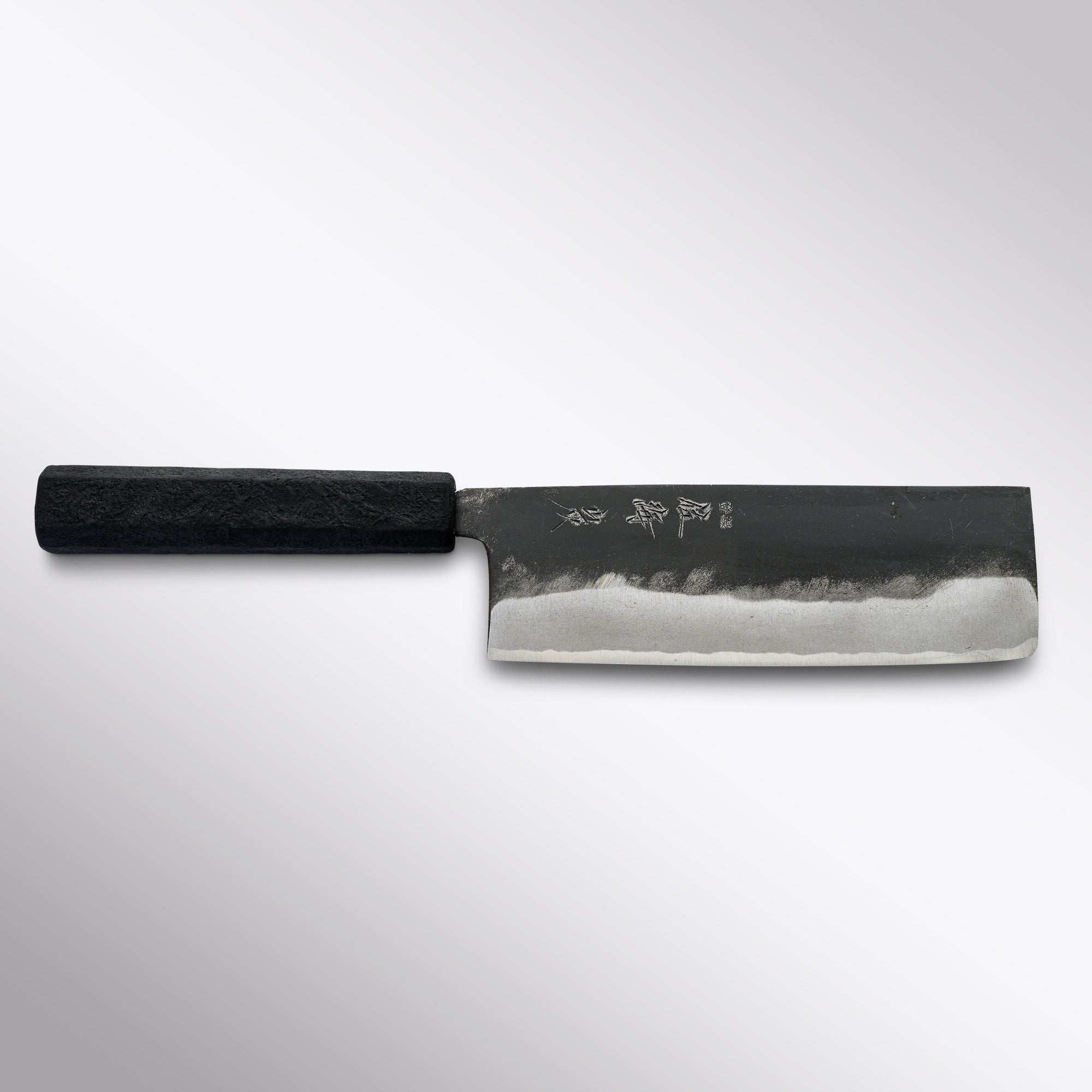 Touroku Sakai White 2 Carbon Steel Shikoku Nior Nakiri 180mm Touroku Sakai - Element Knife Company
