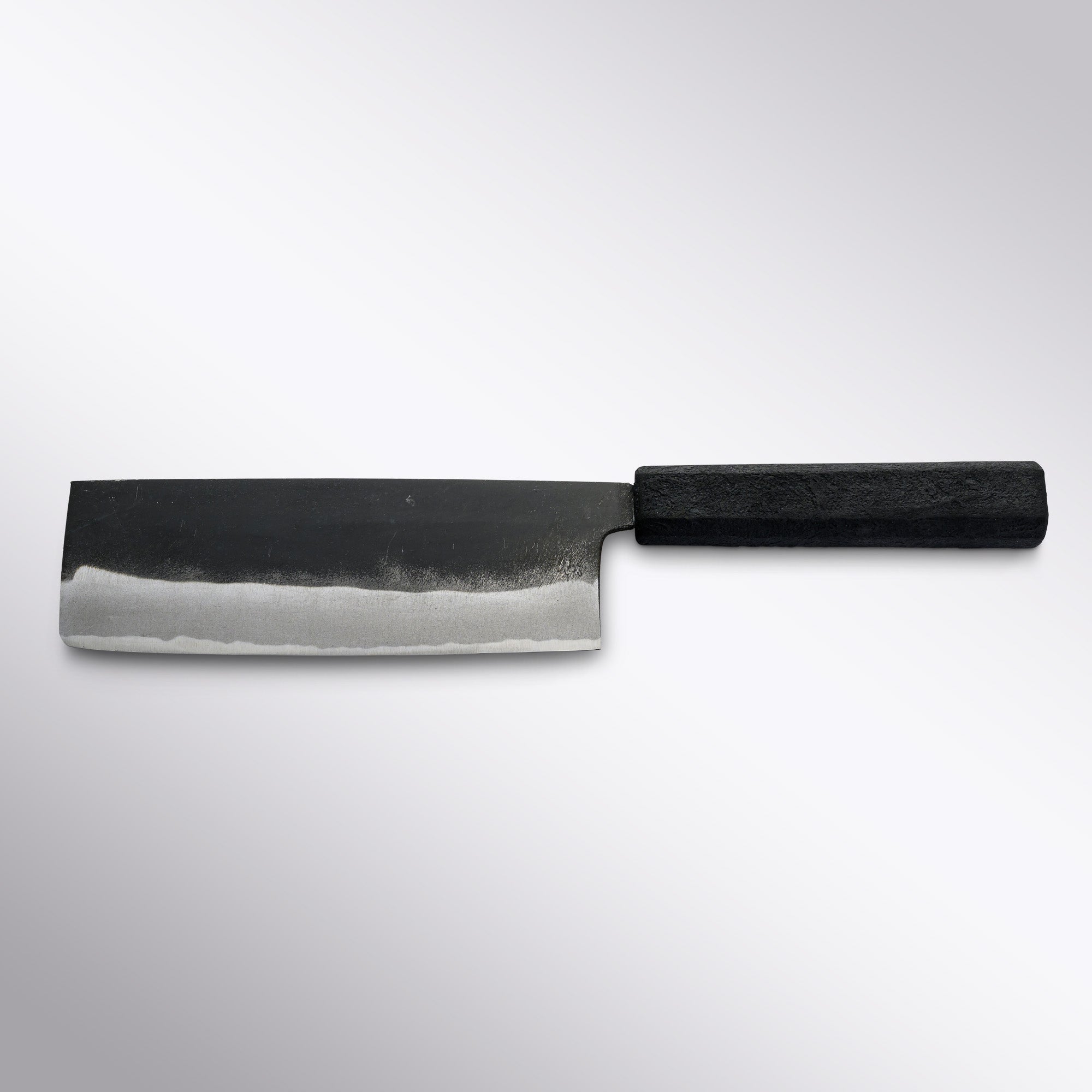 Touroku Sakai White 2 Carbon Steel Shikoku Nior Nakiri 180mm Touroku Sakai - Element Knife Company