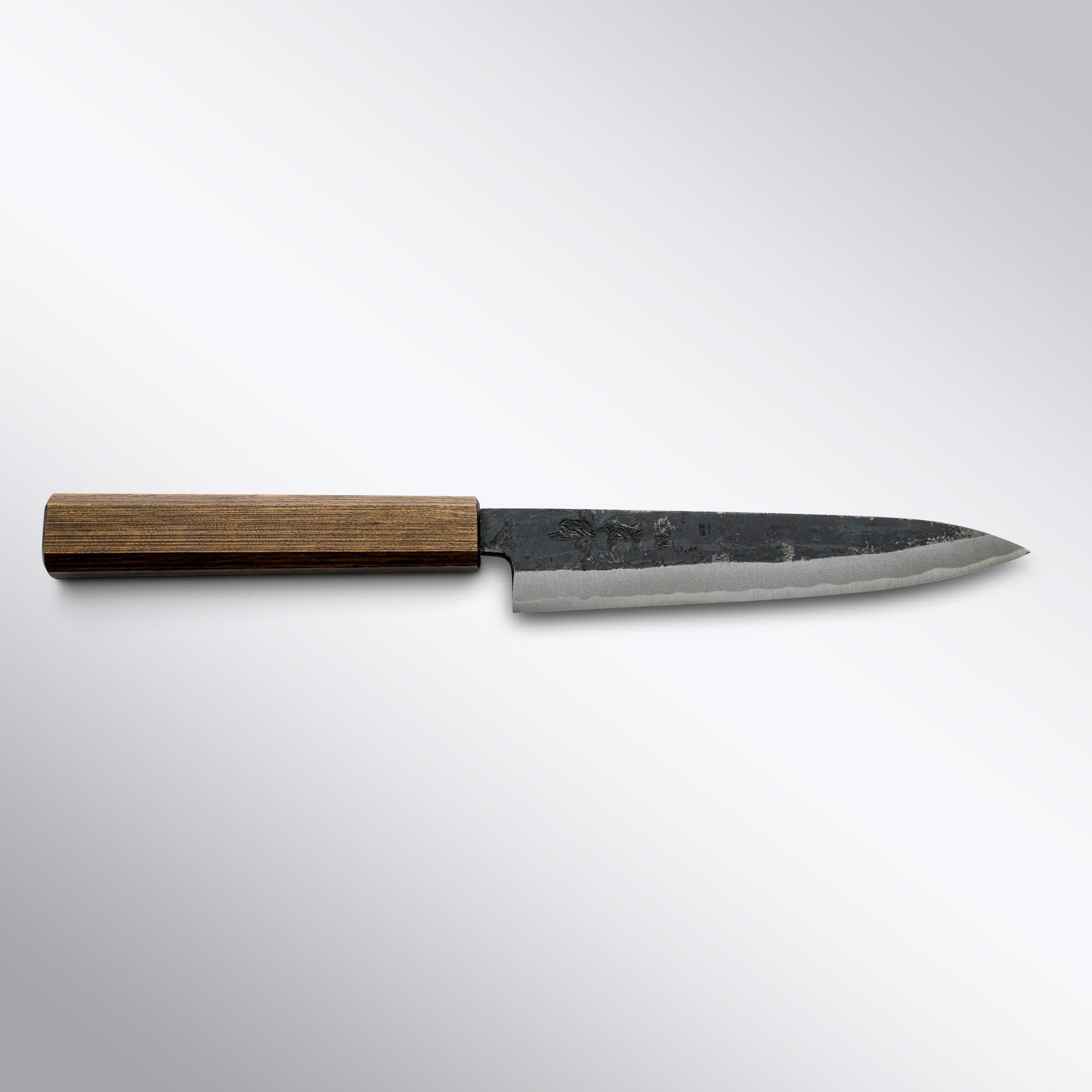 Touroku Sakai White 2 Tanaka Kurouchi Petty 150mm Touroku Sakai - Element Knife Company