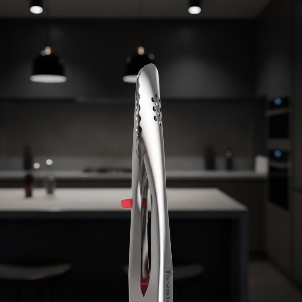 Tovolo Stainless Steel Click & Lock Tongs Tovolo - Element Knife Company