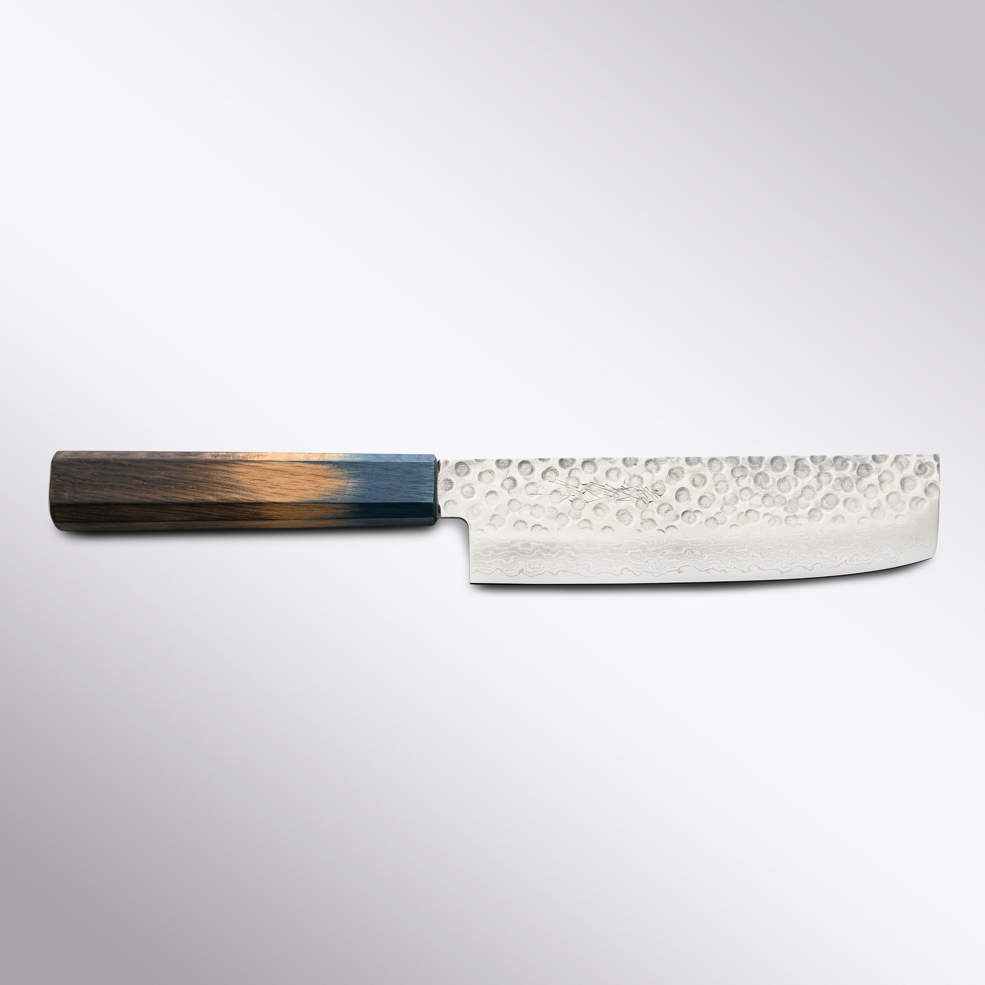 Tsuchime Damascus 160mm Nakiri Gohumanosuke Yoshihiro - Element Knife Company