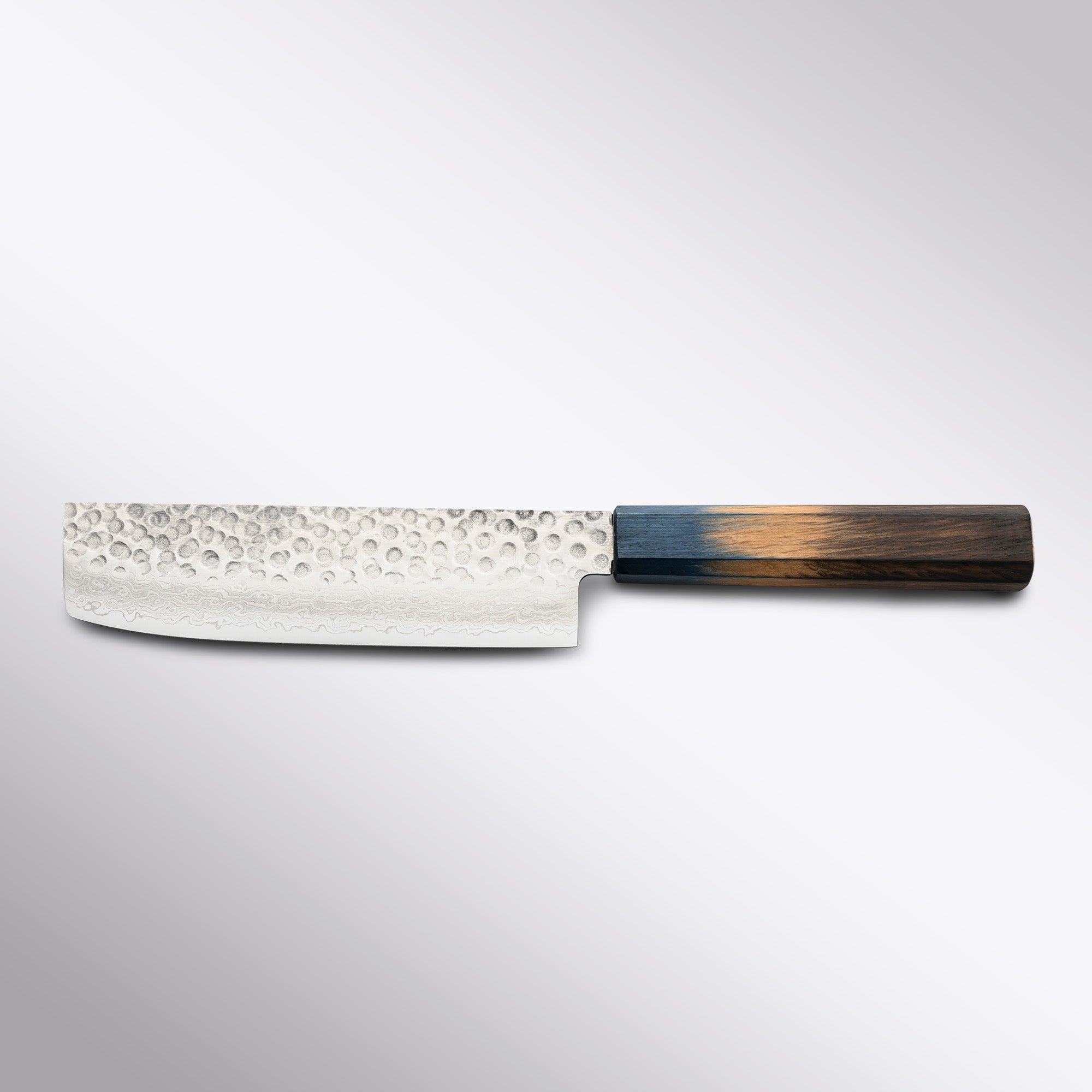 Tsuchime Damascus 160mm Nakiri Gohumanosuke Yoshihiro - Element Knife Company