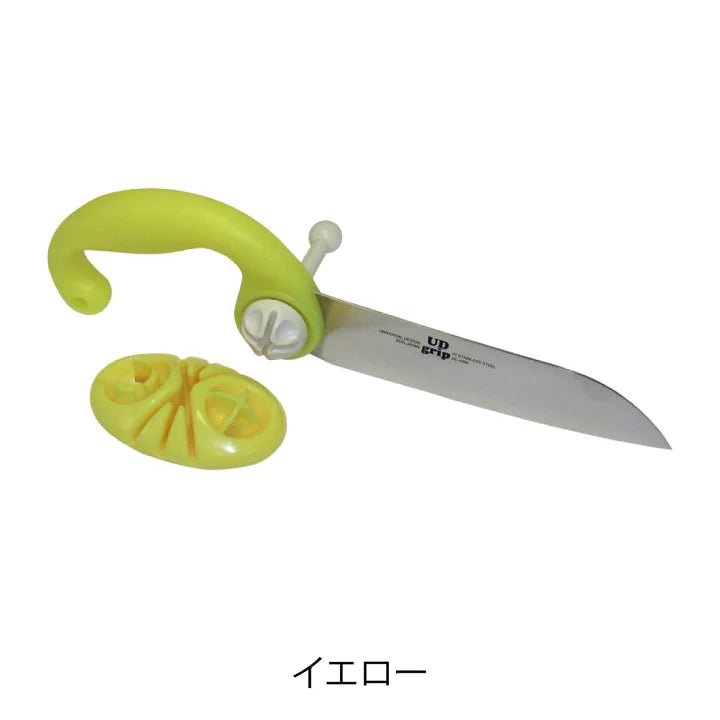 Ukai UD Grip Adjustable Ergonomic 150mm Kitchen Knife – Green Ukai Cutlery - Element Knife Company