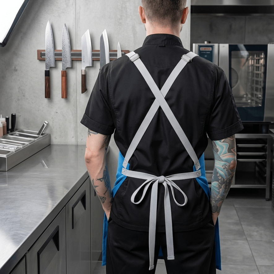Union Stitch & Design Cotton Canvas 80s Mixtape Pro Bib Apron Union Stitch and Design - Element Knife Company