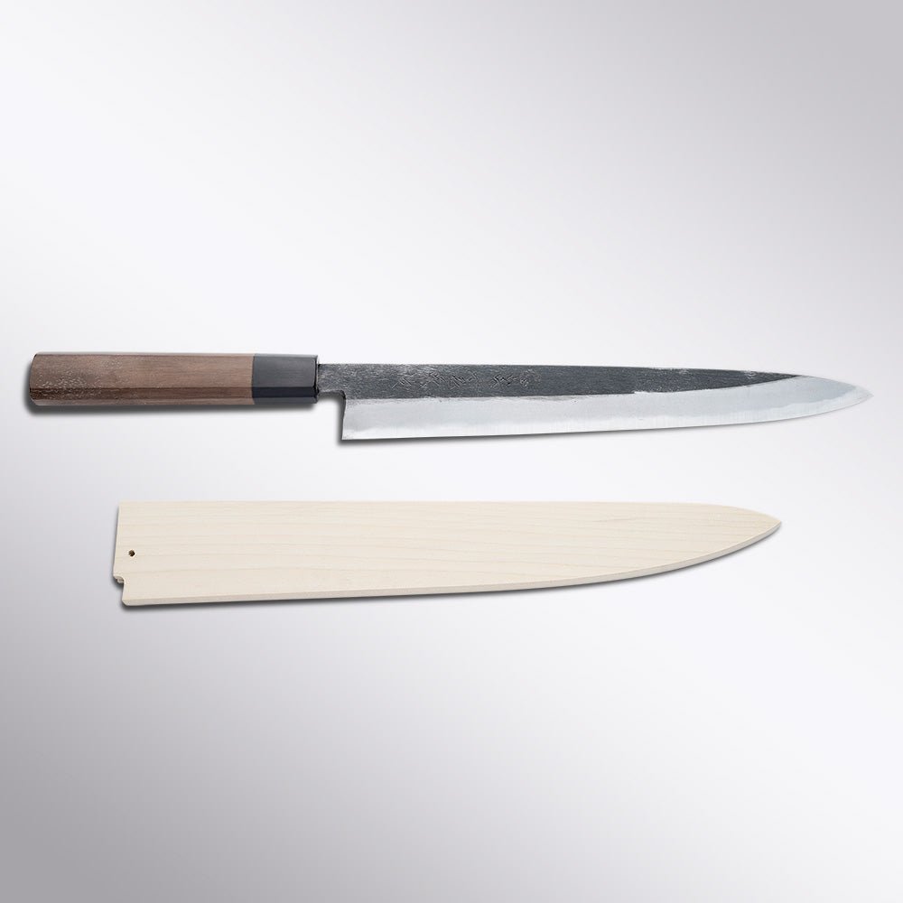 White #2 Kurouchi 270mm Sujihiki Kikuichi Cutlery - Element Knife Company