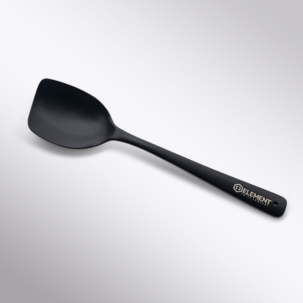 Offset Blunt-End Spoon, 7.5 inch