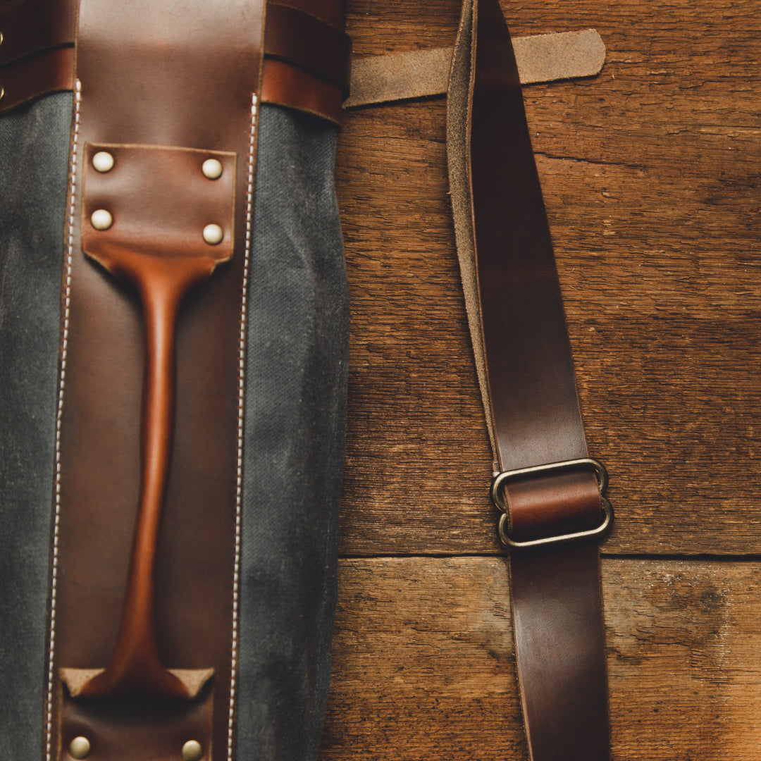 Proper Apron Company Leather Strap Upgrade for Knife Roll