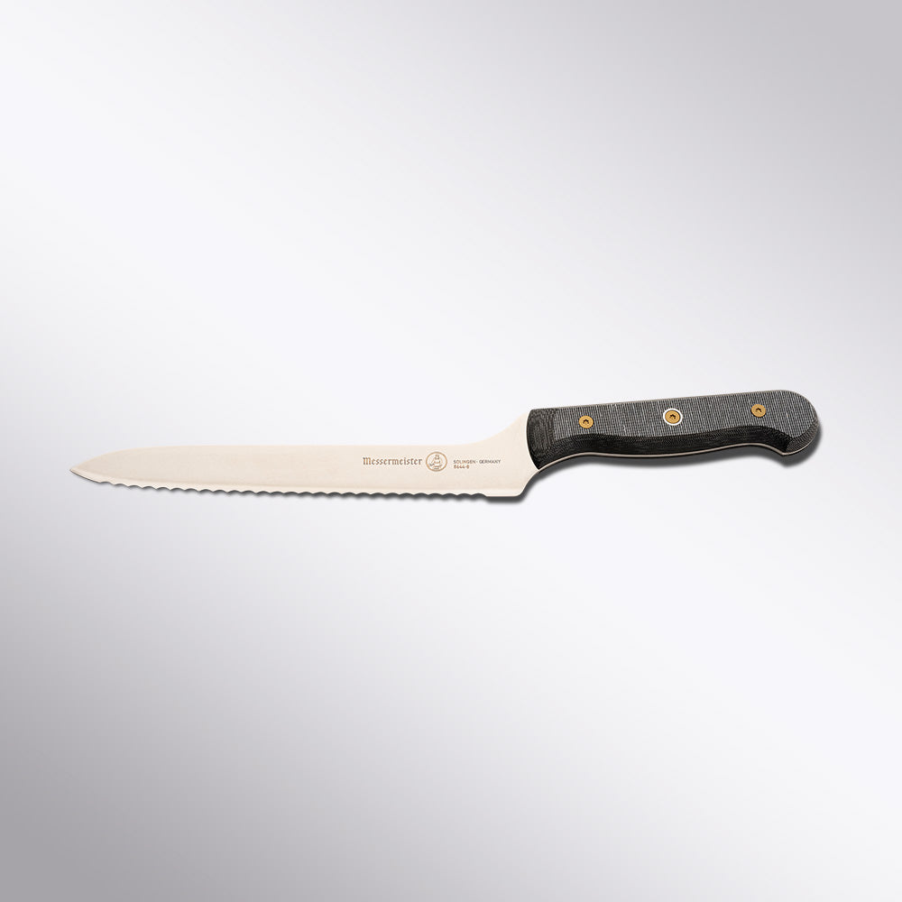 Messermeister CUSTOM 8 inch Offset Serrated Knife