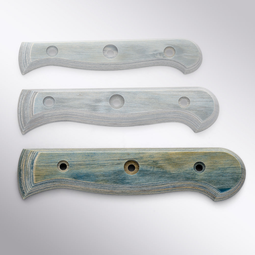 Messermeister Custom Mod Repurposed Wood Handle Set, Small, Barnwood